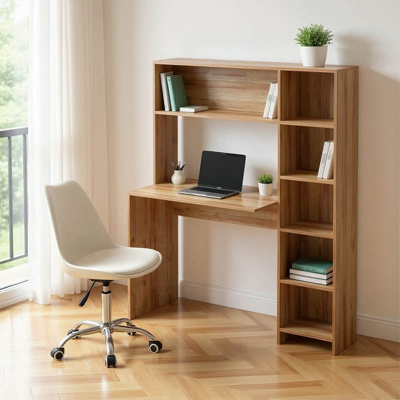 Бюро Janson с библиотека в нюанс дъб 113.2x40x141.8cm