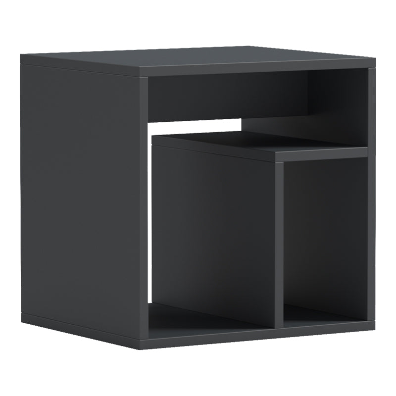 Нощно шкафче Double антрацит 40x35x40см