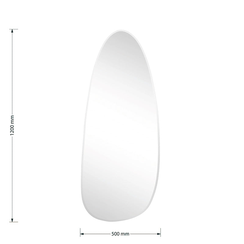 Огледало неправилно 3 50x1x120см