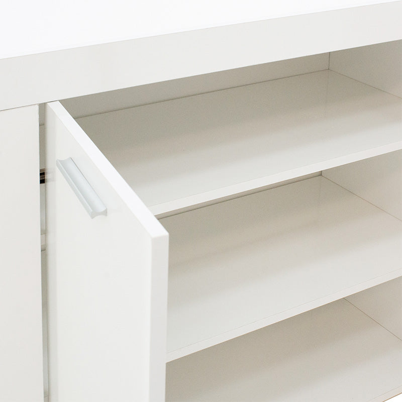 Бюфет Joanna бял 144x42x80см