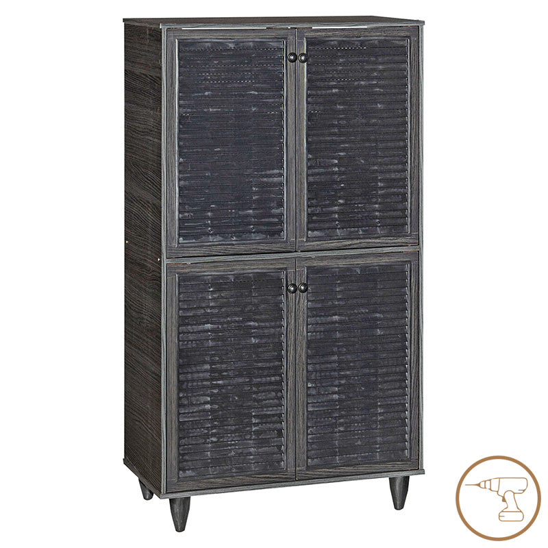 Шкаф за обувки Ronan венге 70.5x35x122см