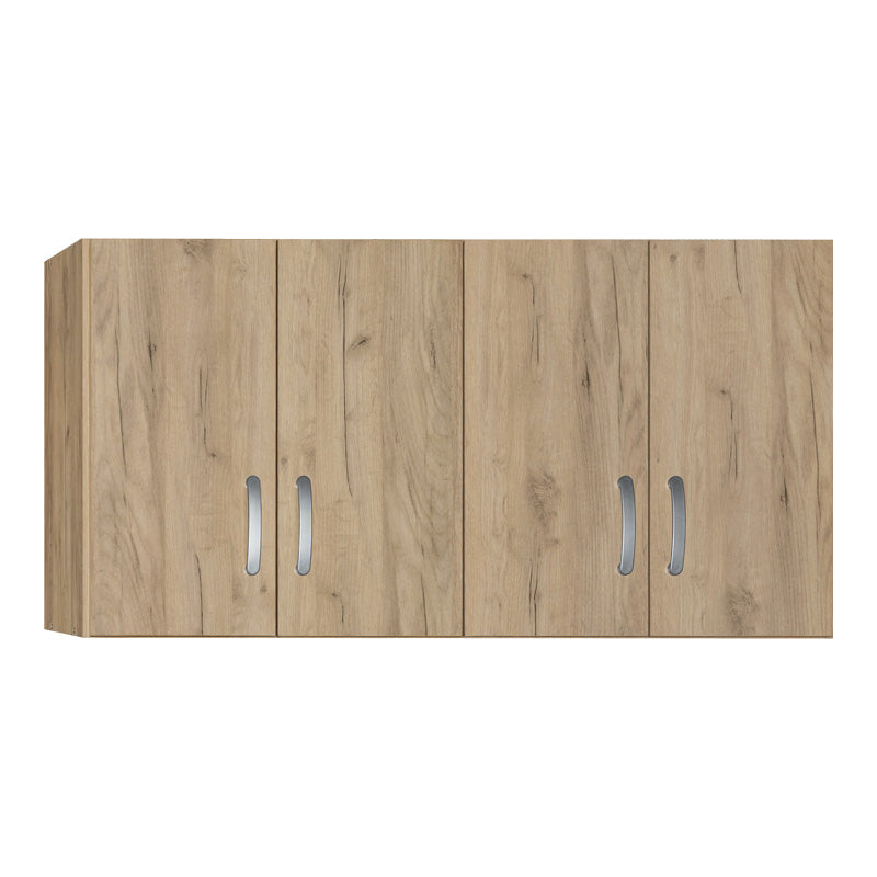 Шкаф zelia 4 врати цвят дъб 120x42x60см