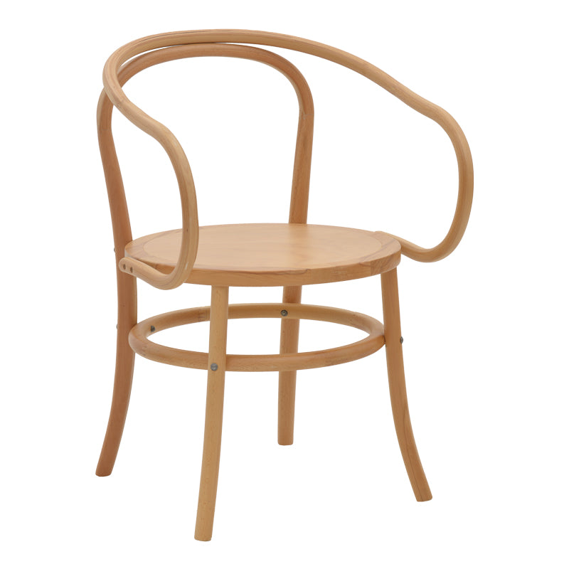 Фотьойл Verfie естествен цвят бук 55x50x83см