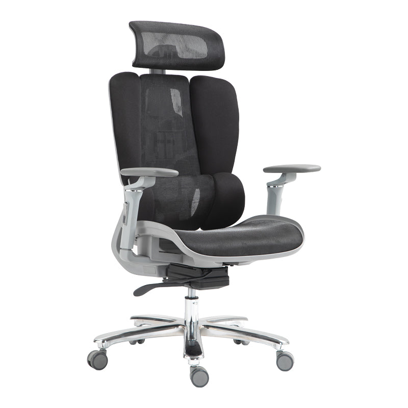 Офис стол Chocky черен цвят 68x69x120см