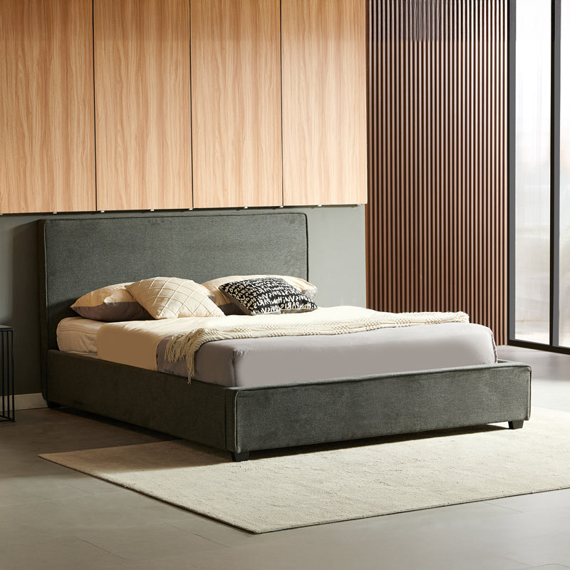 Двойно легло Bedkaтъмносив плат 160x200см