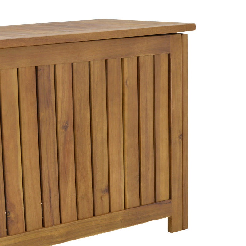 Куфар Zarco акациево дърво натурално 130x45x58см