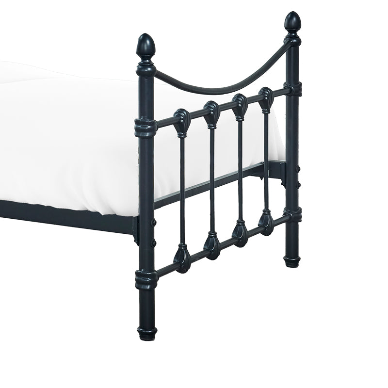 Легло Beowulf черен метал 90x190см