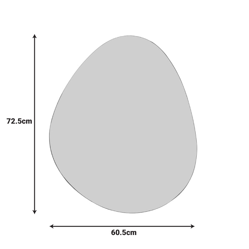 Огледало hahoe 60x1x72,5 см