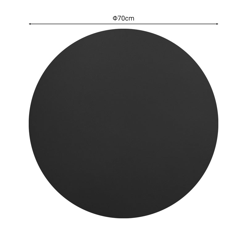 Плот за маса Sensie t.Werzalit тъмно сиво D70см