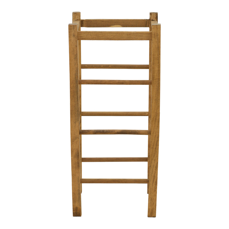 Табуретка без седалка Bodier орехово дърво35x35x78см