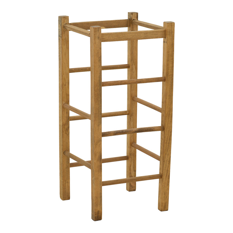 Табуретка без седалка Bodier орехово дърво35x35x78см