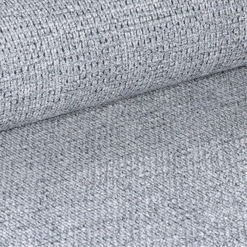 Стол Loukrizia светлосив плат-черен метален крак 56x63.5x82см