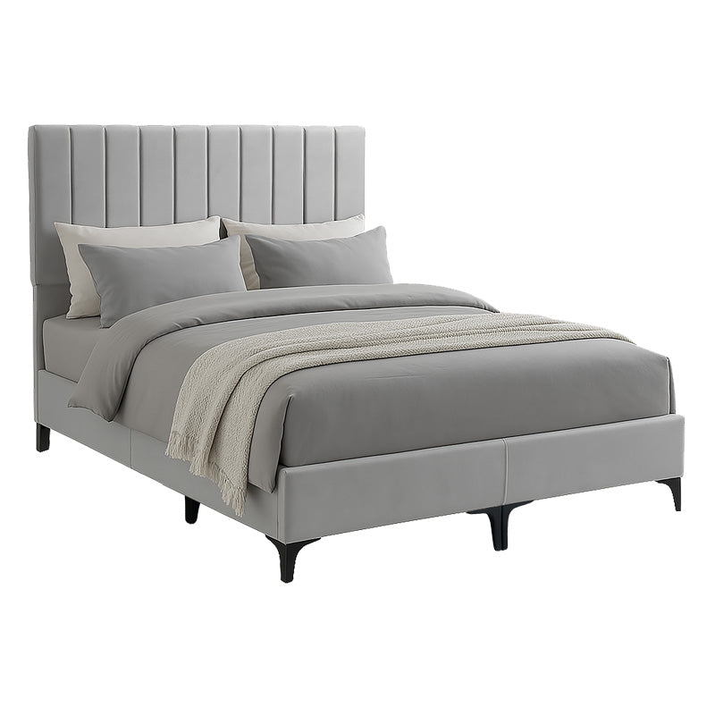 Легло от плат Moega в сив нюанс 160x200см