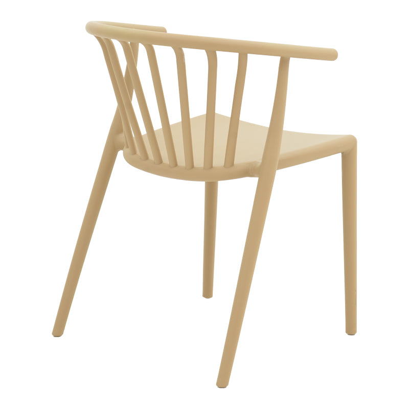 Градински стол Zelma pp фотьойл в цвят светло капучино 55x53x73см