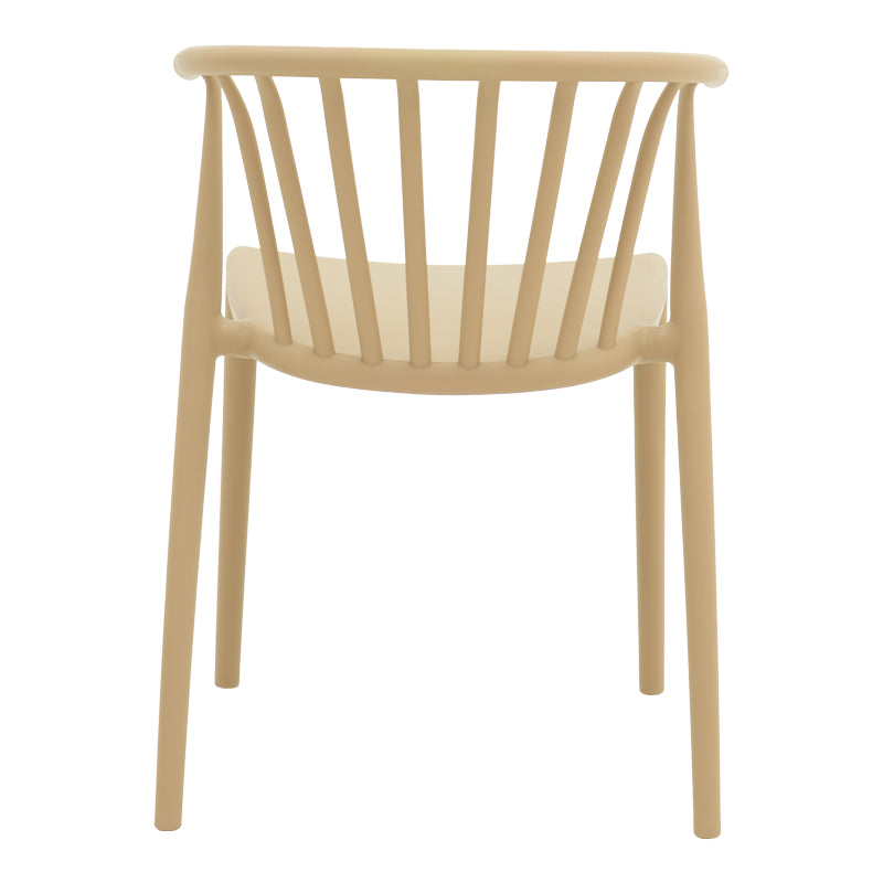 Градински стол Zelma pp фотьойл в цвят светло капучино 55x53x73см