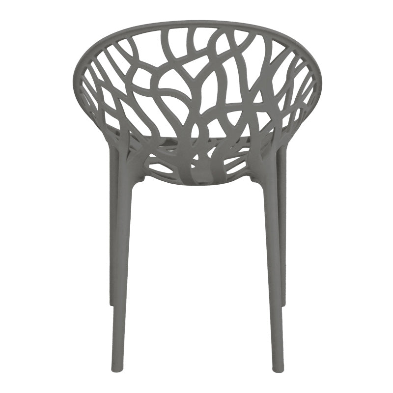 Daren pp фотьойл в цвят антрацит 59x60x79.5cm