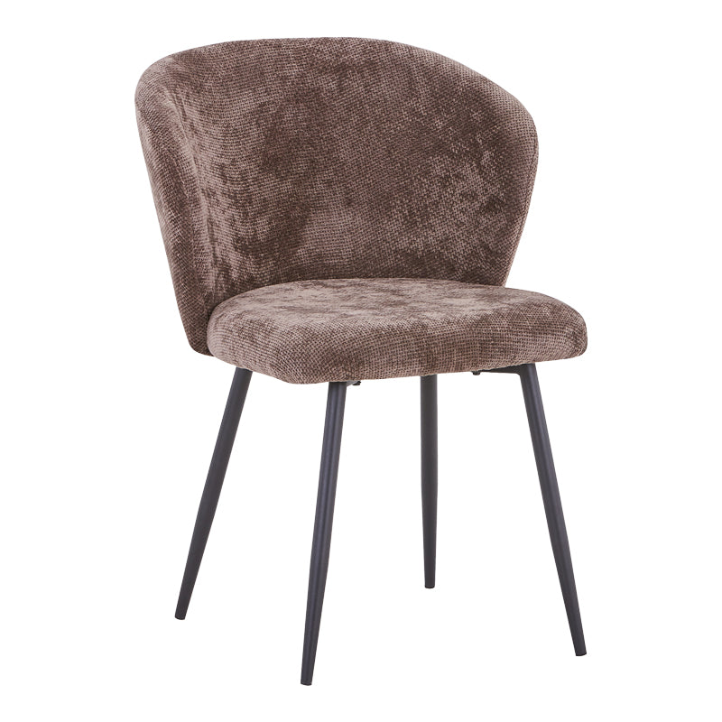 Стол Karg антрацит дамаска-крака черен метал 57x62x80см