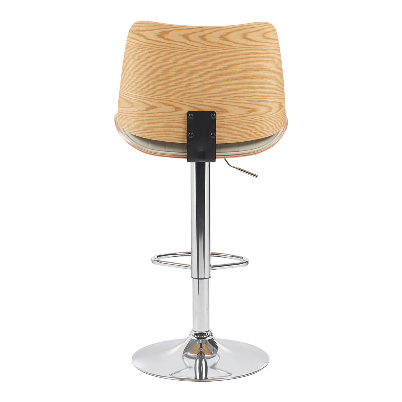 Бар стол Аmani бежова полихромирана база 50.5x54x87.5-107.5см