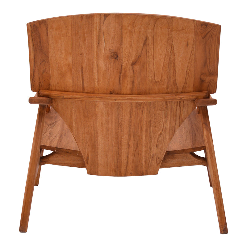 Фотьойл Brazin естествено тиково дърво 72x71x77см