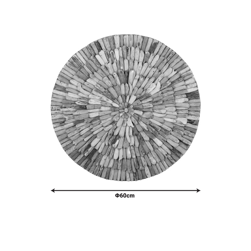 Декорация за стена Wargrene natural drift wood D60x6cm