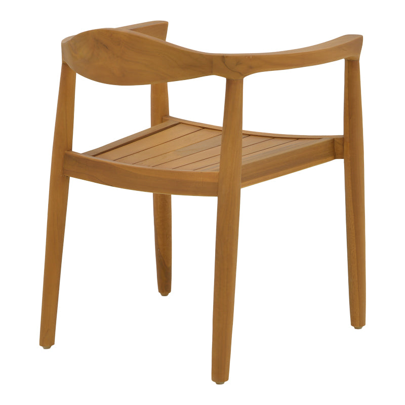 Трапезен комплект 7бр. Ganny-Colen тиково дърво в естествен нюанс Φ150x75см