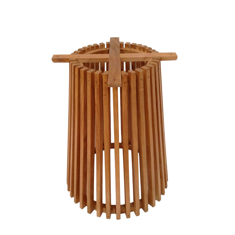 База за маса за вътрешна употреба Galy mindi wood в естествен нюанс D60x75cm