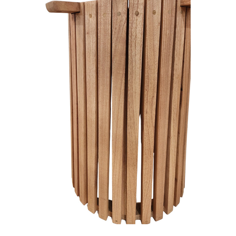 Основа за маса за вътрешна употреба Galy mindi дърво в естествен нюанс d60x75см