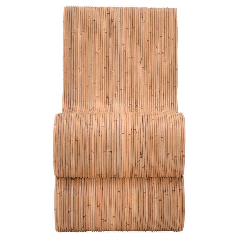 Кресло Favorsy ратан в естествен цвят 65x52x90см