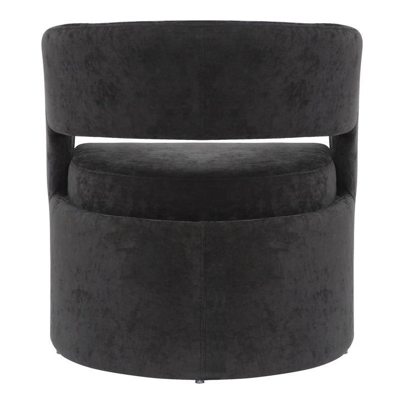 Фотьойл Leicy плат в черен нюанс 69x63x76.5см