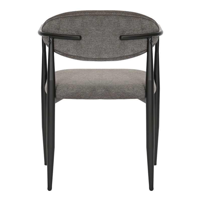 Трапезен стол Kalone цвят антрацит 56x55x78см