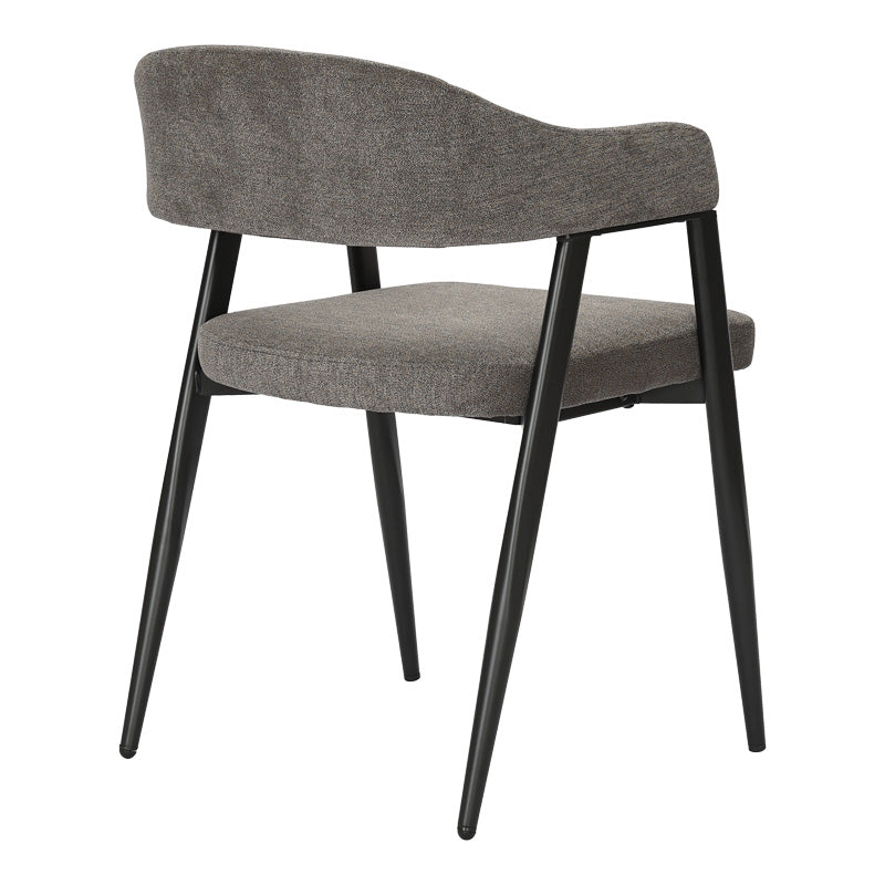 Трапезен стол  Sezan  цвят антрацит 56x55x78см