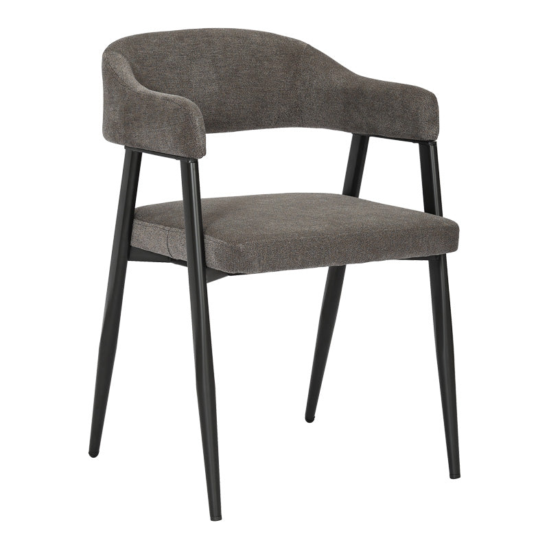 Трапезен стол  Sezan  цвят антрацит 56x55x78см