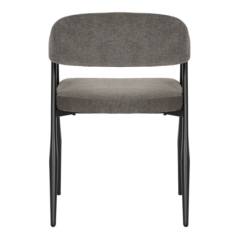 Трапезен стол Sezan цвят антрацит 56x55x78см