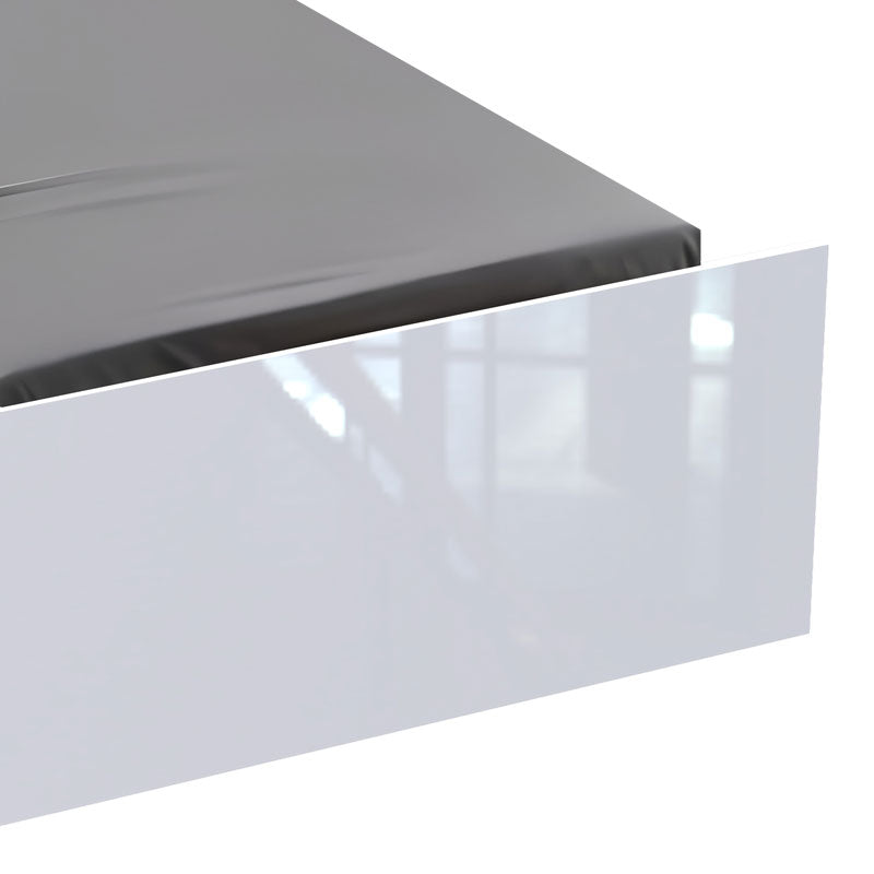 Единично легло Afina в бял цвят 90x200см