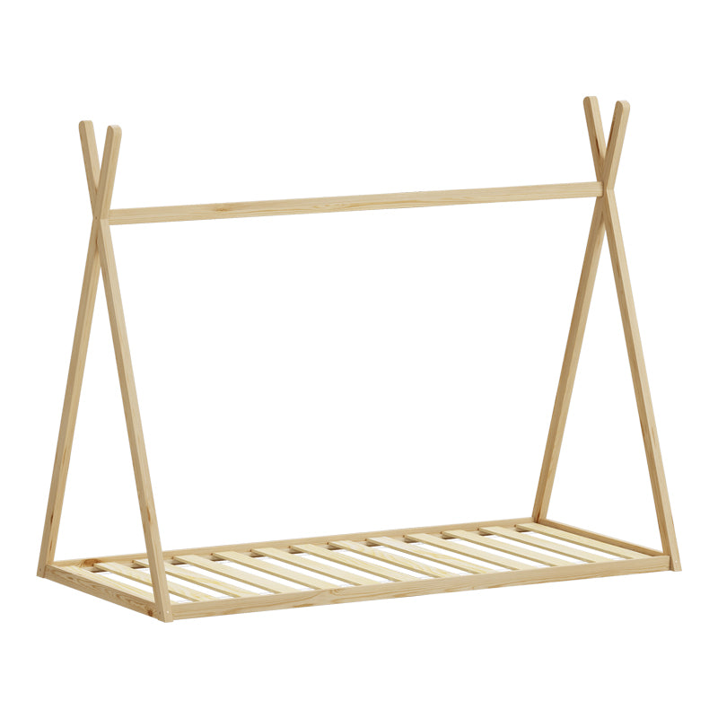 Монтесори стил Lilly детско легло естествен нюанс борово дърво за матрак 90x190см