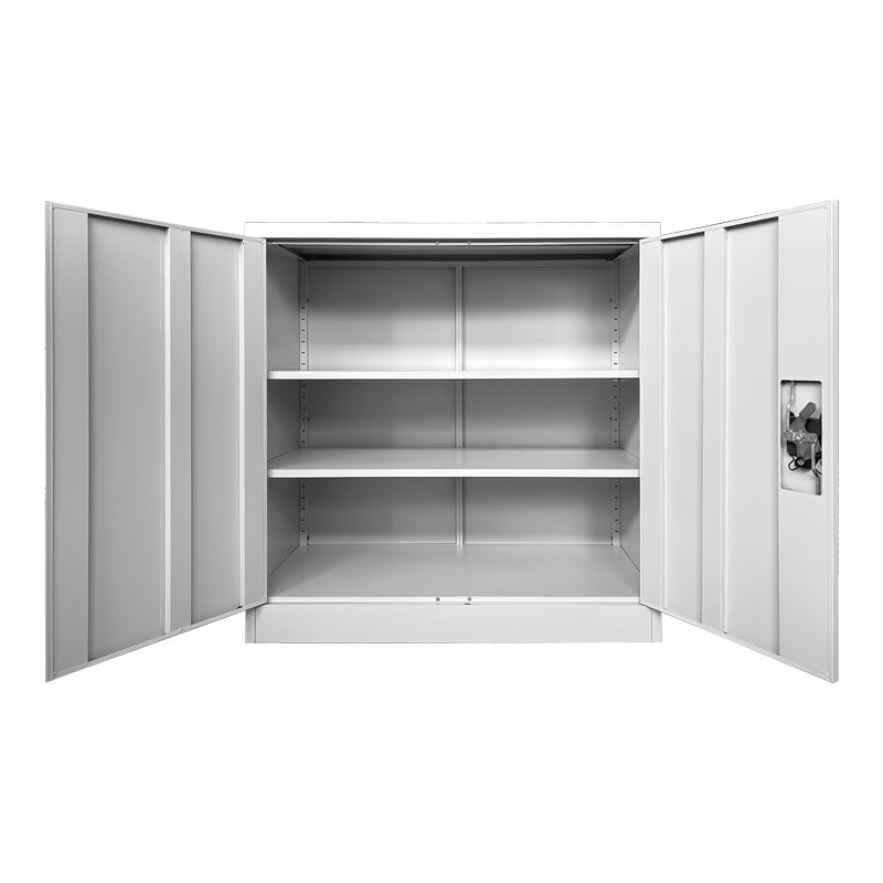 Метален шкаф Armon в светло сив цвят 90x45x90см