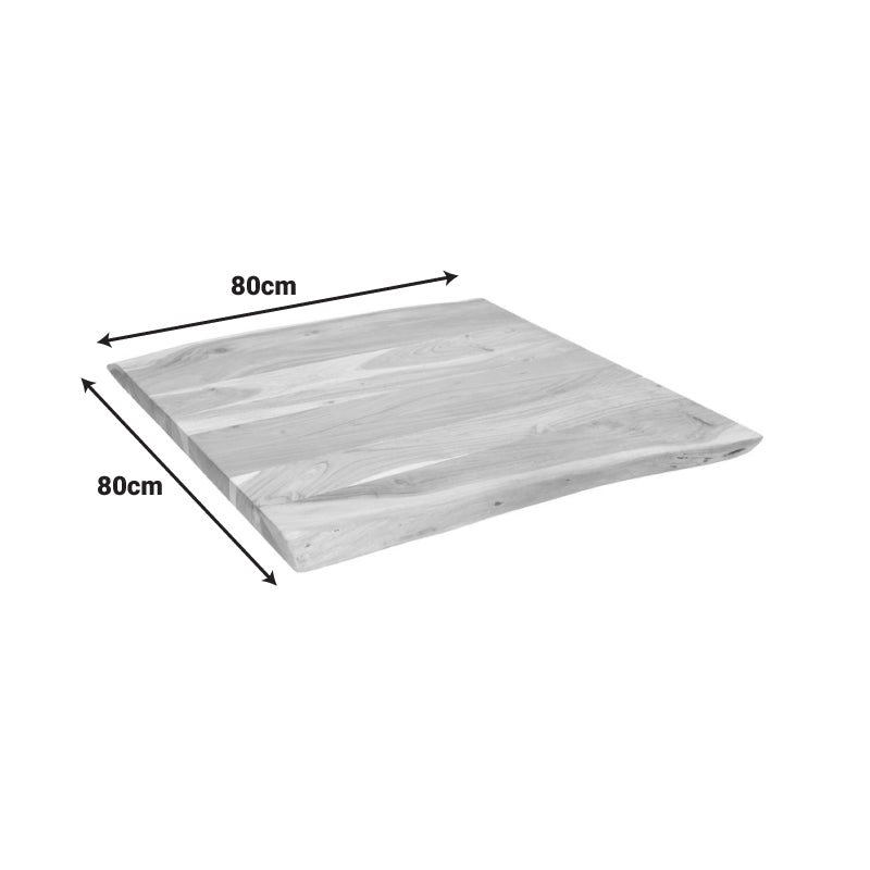 Плот за маса Pozier акациево дърво 80х80х4 см