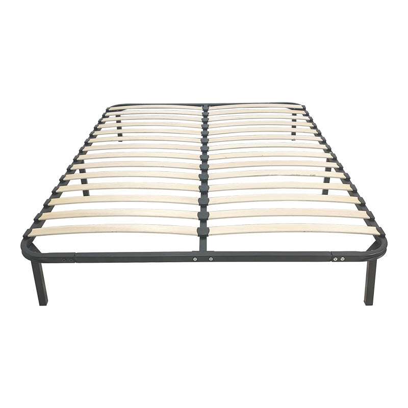 Метална рамка за легло Amaso в черен цвят 160x200x28см