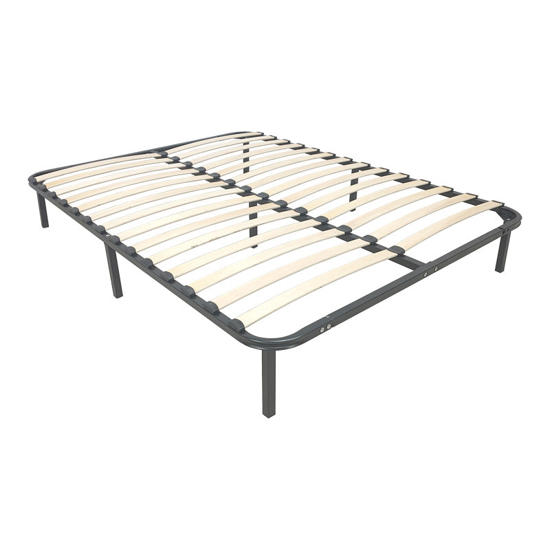 Метална рамка за легло Amaso в черен цвят 160x200x28см