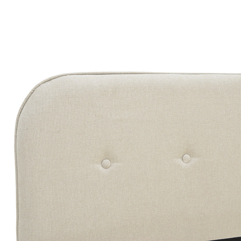 Легло Lumilux бежов плат, 100x200см