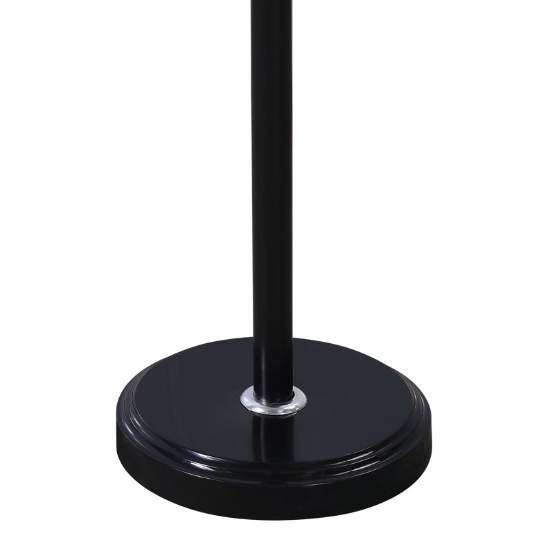 Метална закачалка за палта Sinem в черно-естествен цвят d30x175см