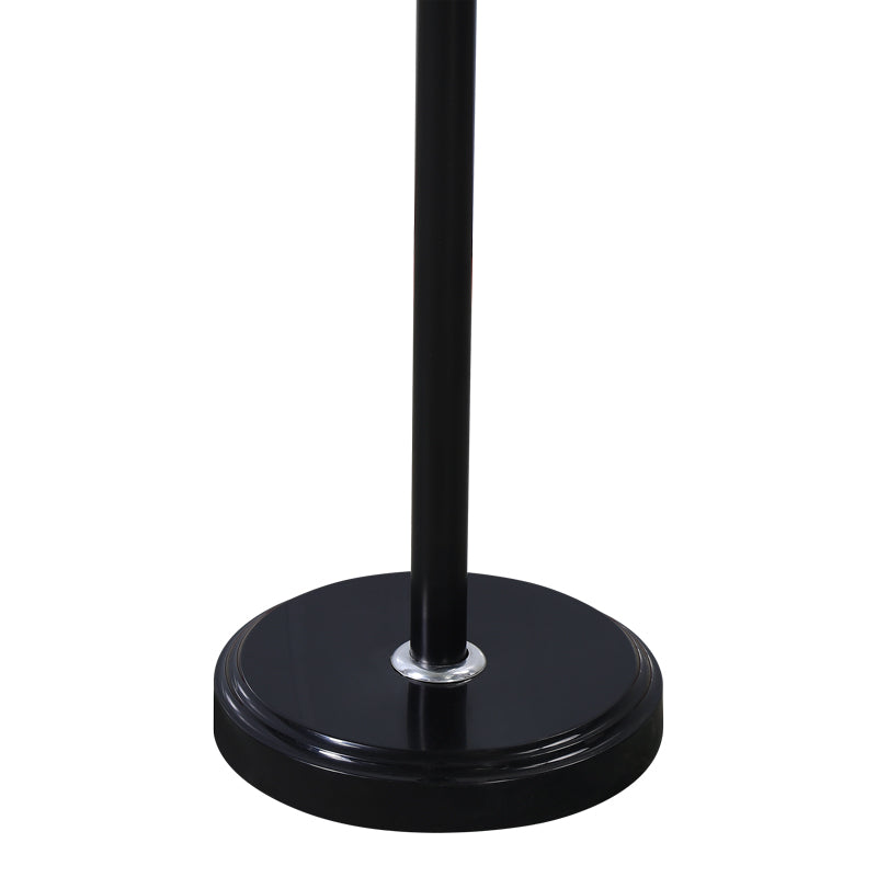 Метална закачалка за палта Serea в черно-естествен цвят d30x175см