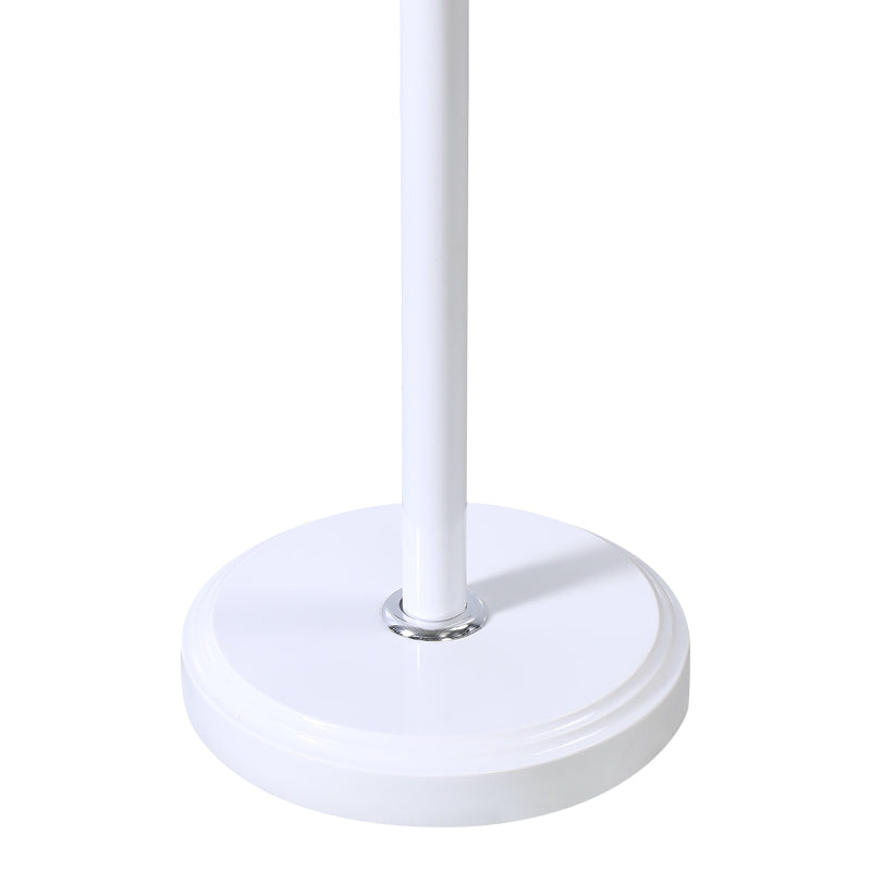 Метална закачалка за палта Serea в бяло-естествен цвят d30x175см