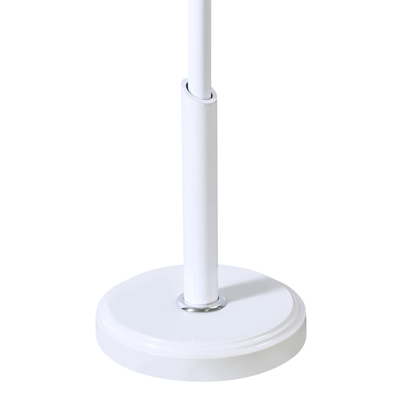 Метална закачалка за палта Portu в бяло-естествен цвят d30x170см