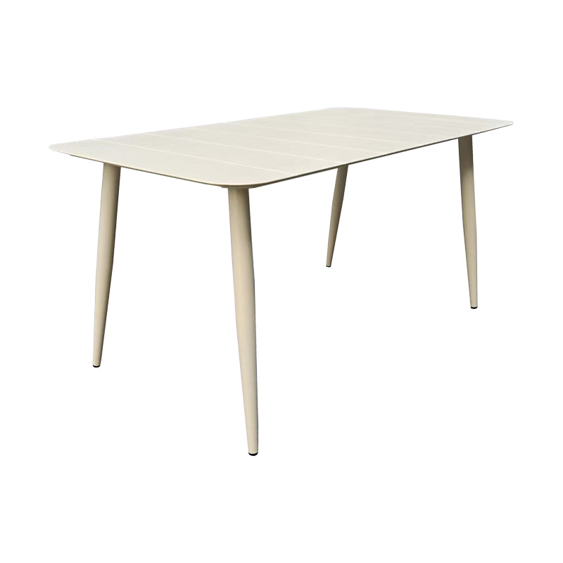 Алуминиева маса Vista в цвят шампанско 120x70x72см