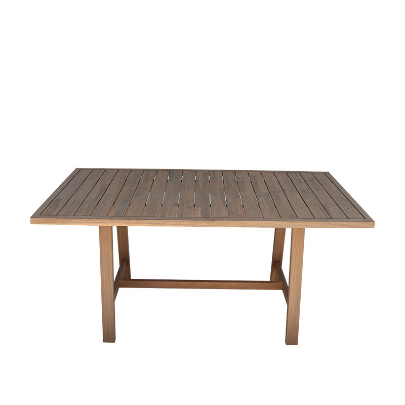 Маса Malibu акациево дърво в естествен цвят 180x90x75см