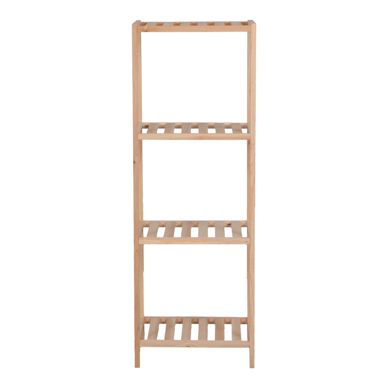 Подов рафт Zendia от ела в естествен цвят 35x30x100см