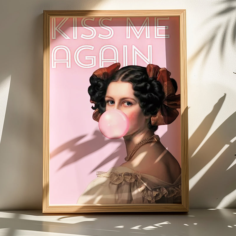 Стенно изкуство в рамка Kister с дигитален печат 33x1.5x48см