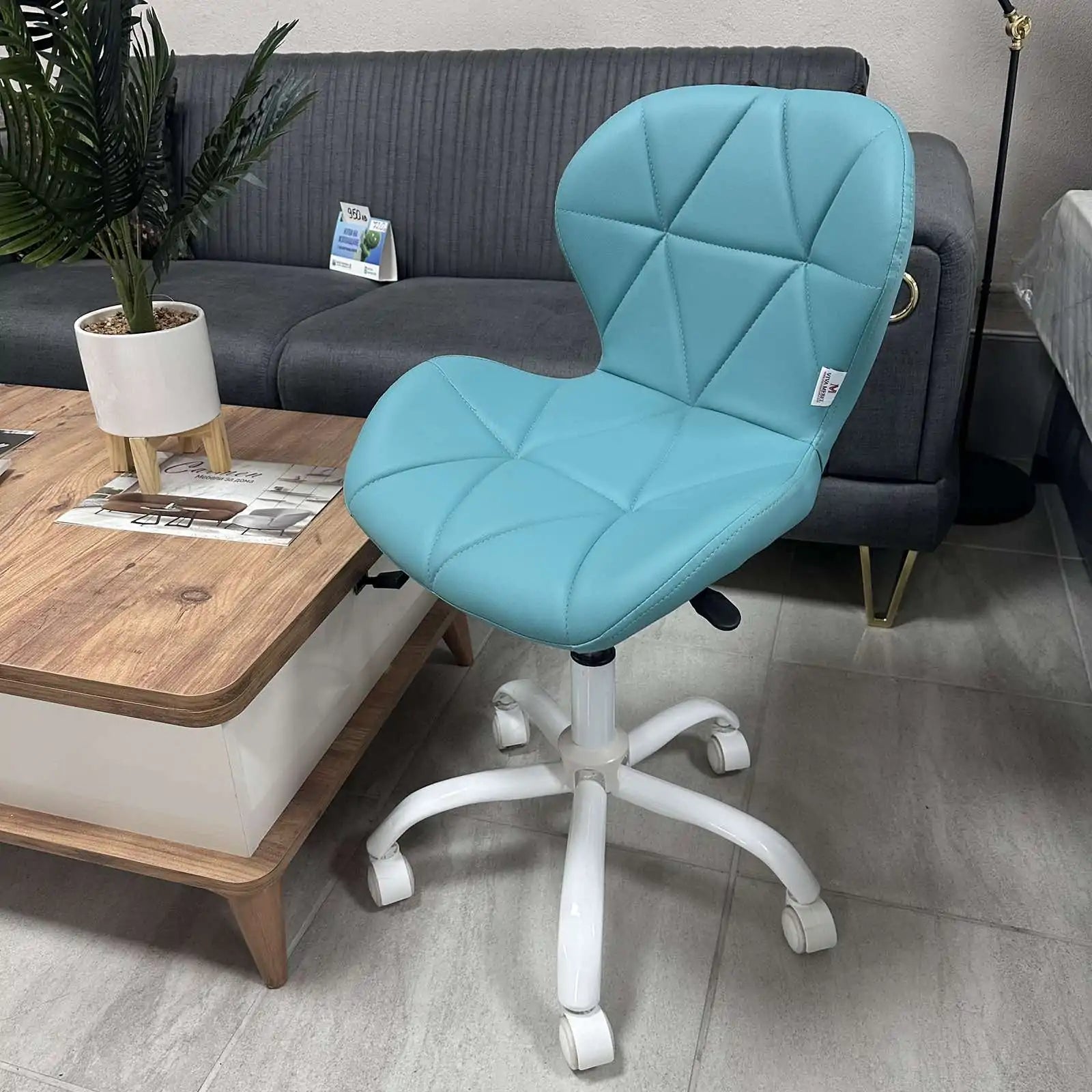 Офис Мелина цвят тюркоаз