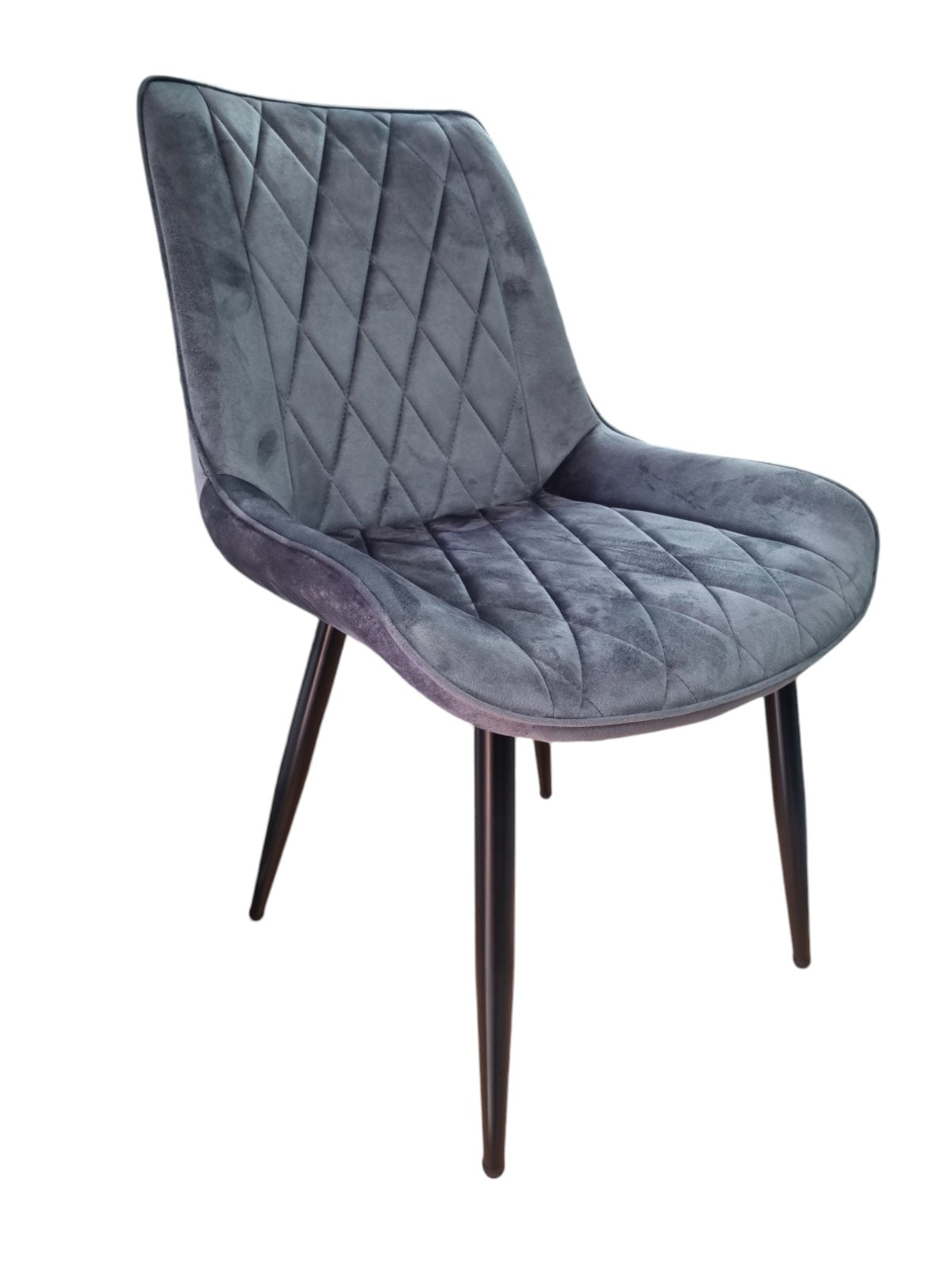 Трапезен стол Мариса сив цвят